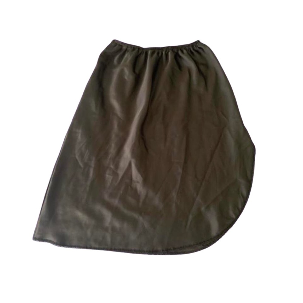Vintage Blanche Black Slip Skirt